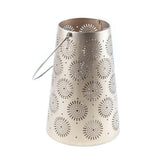 Hectarul - Felinar galben-sampanie din metal Ø16,5x24 cm Gold Cosy&Trendy